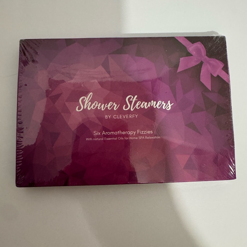 Shower Steamers by Cleverfy - Variety of 6 Aromatherapy Fizzies - SEALED (G)